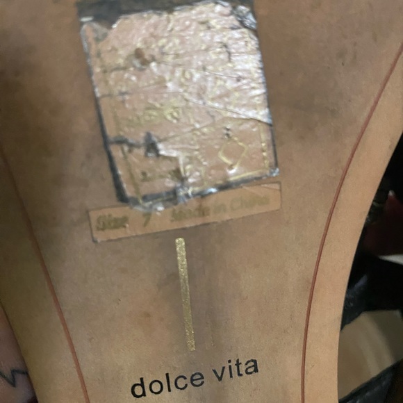 Dolce Vita Flat Gladiator Sandals with ankle strap gold rope detail sz 7 - Picture 10 of 10